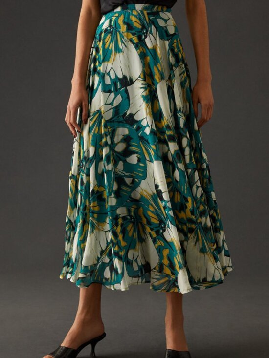 Anthropologie Circular Maxi Skirt - Picture 4 of 7